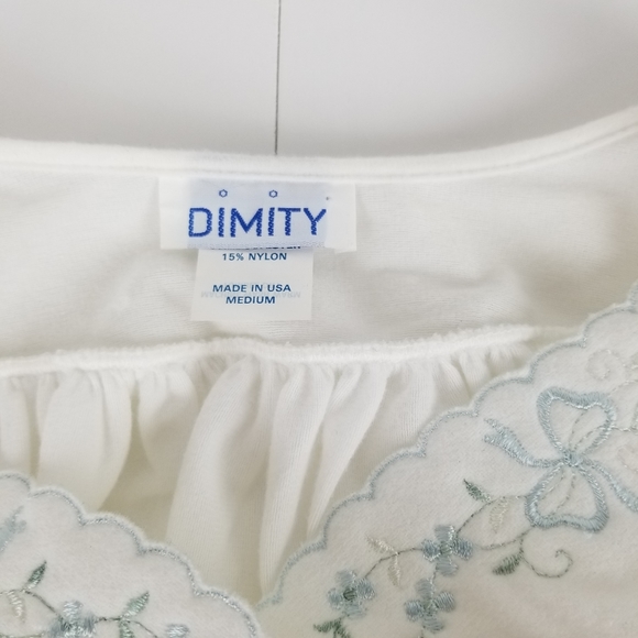 Vintage Other - Vintage Made in the USA NWT white nightgown size M